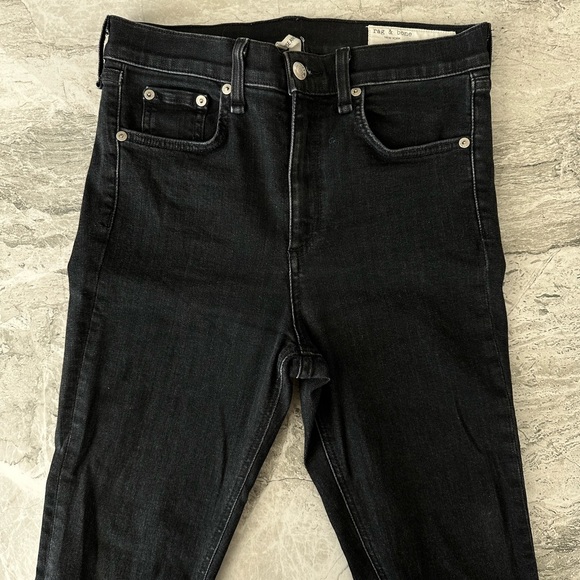 Rag&Bone dark grey jeans size 27 - Picture 4 of 5